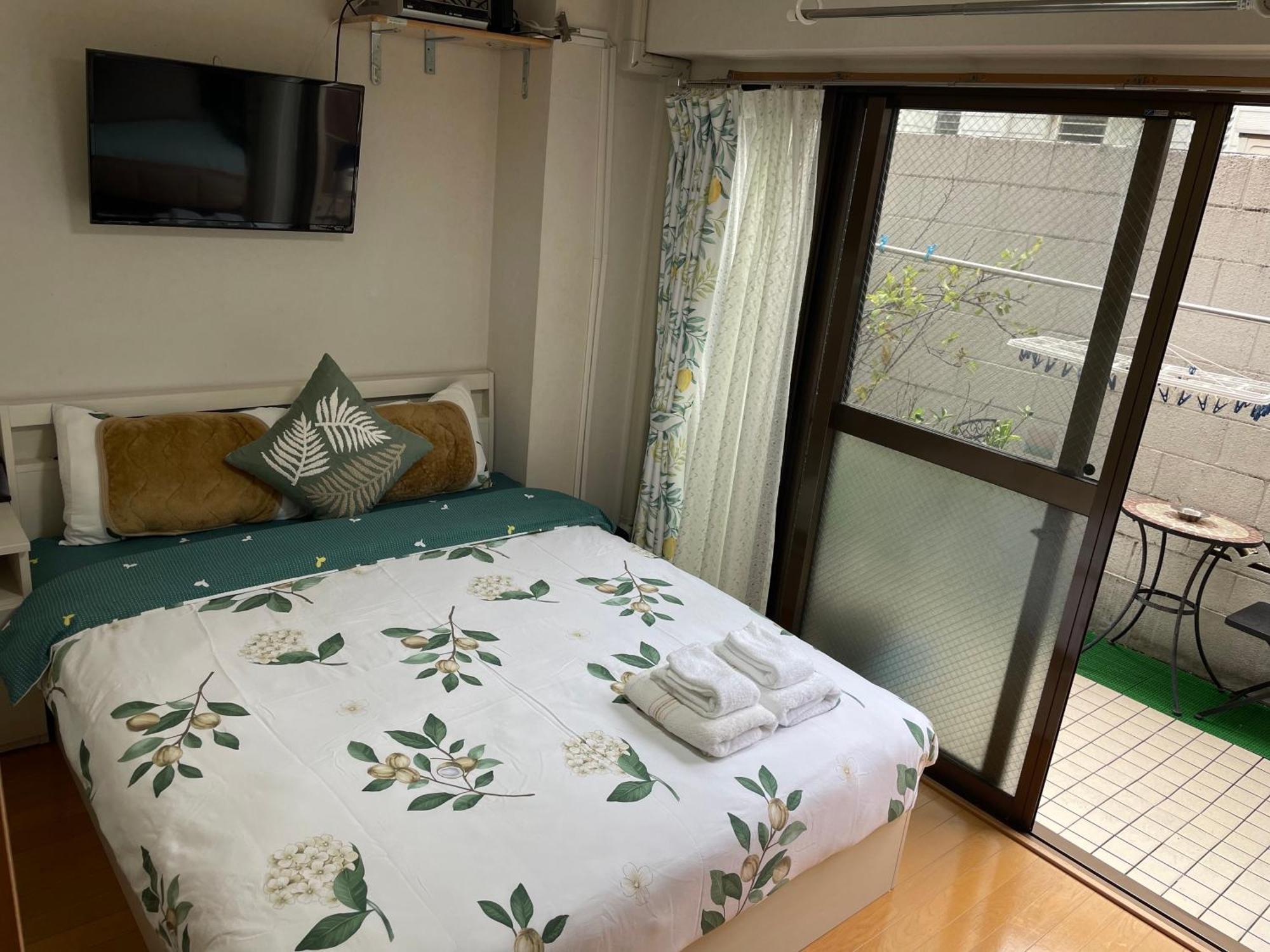 新宿庭院の屋-Shinjuku Garden Home -28 Square Meters King Size Bed Garden Room Tokio Exterior foto